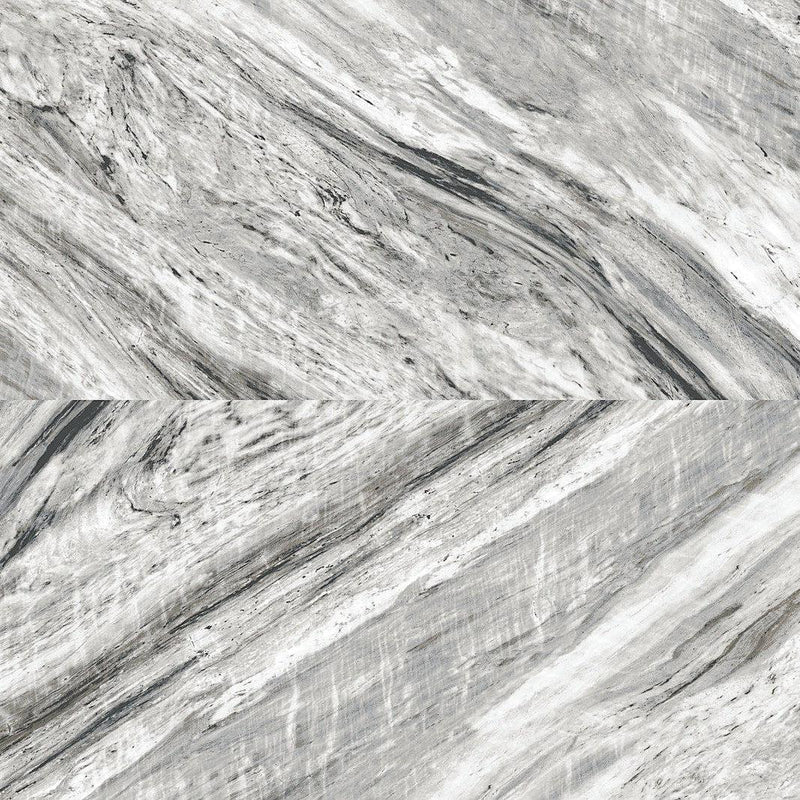 Wallpaper Carrara Horizontal Peel & Stick Wallpaper Sample // Grey 8 x 10 