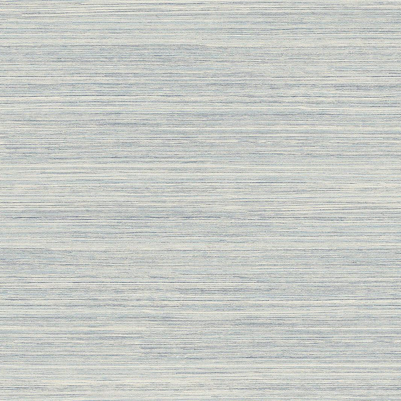Wallpaper Cattail Weave Peel & Stick Wallpaper Sample // Blue 8 x 10 
