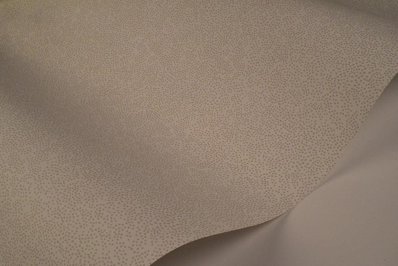 Wallpaper Champagne Dots Wallpaper // Linen Metallic 