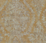 Wallpaper Charleston Damask Wallpaper // Yellow 