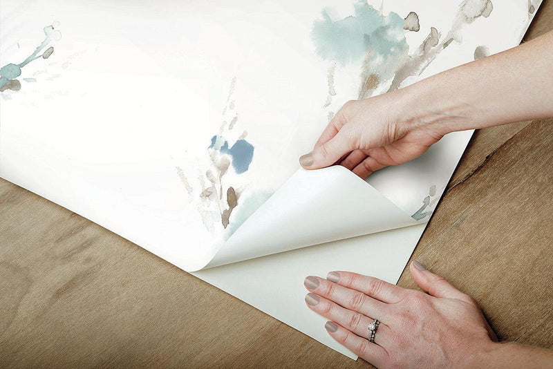 Wallpaper Charm Peel & Stick Wallpaper // Teal 