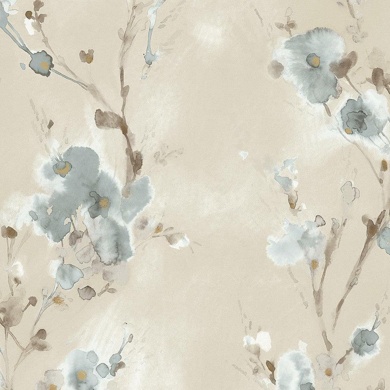 Wallpaper Charm Wallpaper Sample // Soft Blue 8 x 10 