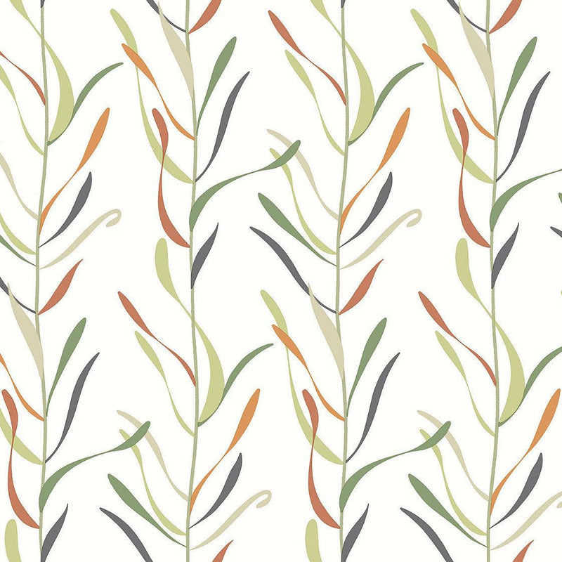 Wallpaper Chloe Vine Wallpaper Sample // Sienna 8 x 10 