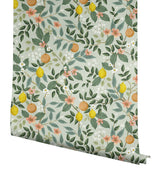 Wallpaper Citrus Grove Peel & Stick Wallpaper // Mint 