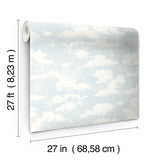 Wallpaper Cloud Cover Wallpaper // Blue 