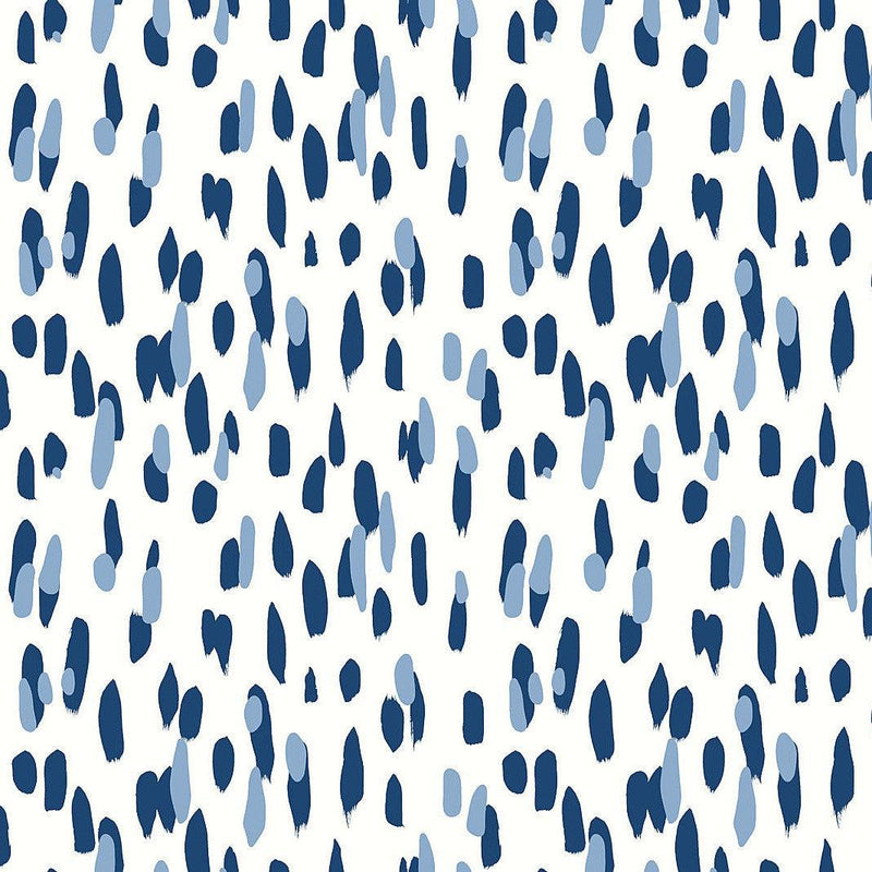 Wallpaper Club House Peel & Stick Wallpaper // Navy Blue 