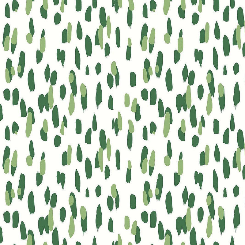 Wallpaper Club House Peel & Stick Wallpaper Sample // Palm Green 8 x 10 