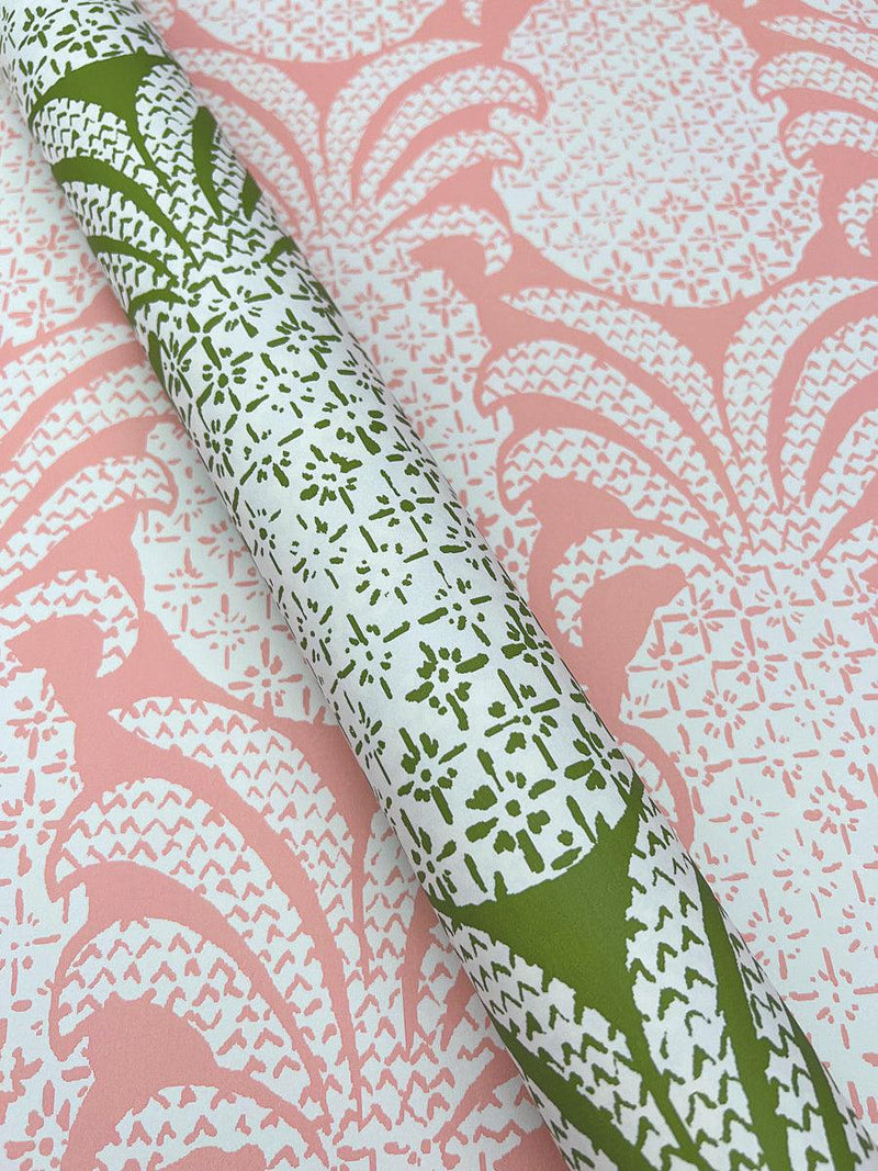 Wallpaper Colony Club Peel & Stick Wallpaper // Palm Green 