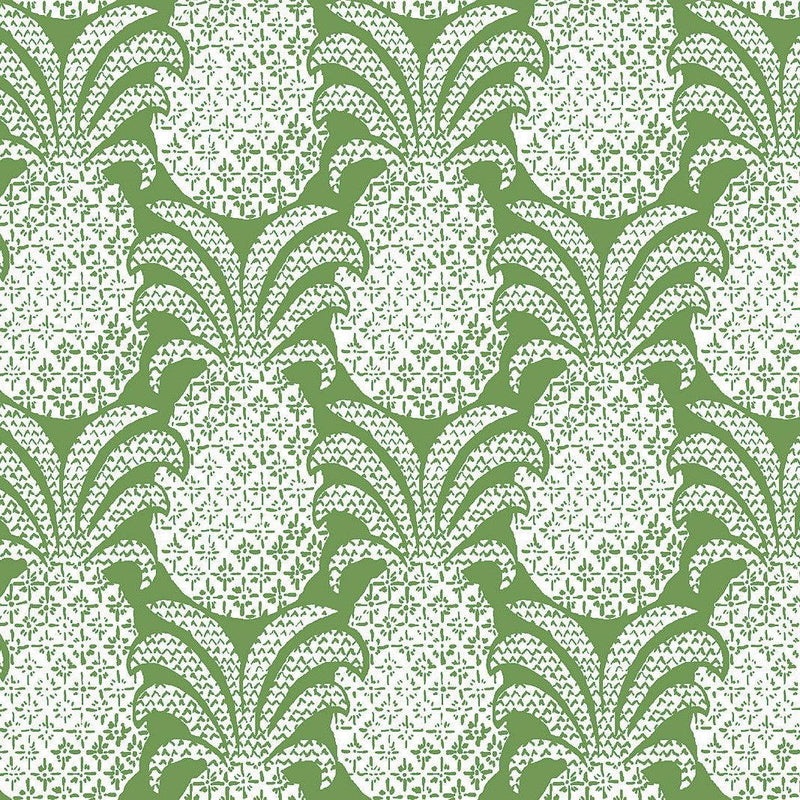 Wallpaper Colony Club Peel & Stick Wallpaper // Palm Green 