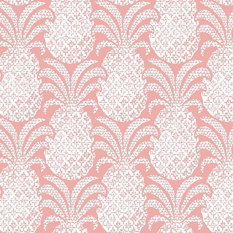 Wallpaper Colony Club Peel & Stick Wallpaper Sample // Shell Pink 8 x 10 