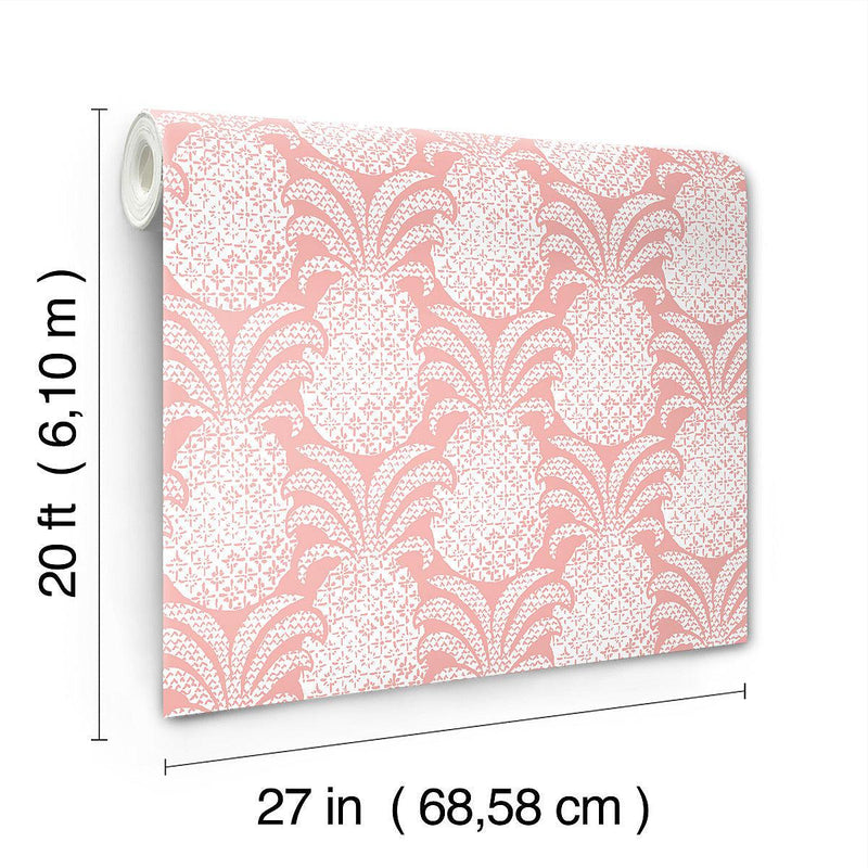 Wallpaper Colony Club Peel & Stick Wallpaper // Shell Pink 