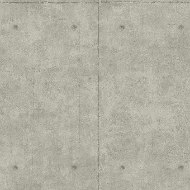 Wallpaper Concrete Wallpaper Sample // Mid Grey 8 x 10 