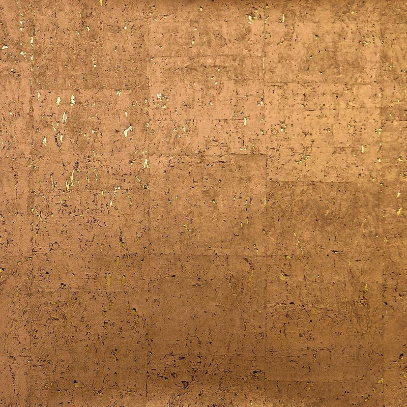 Wallpaper Cork Wallpaper Sample // Copper 8 x 10 