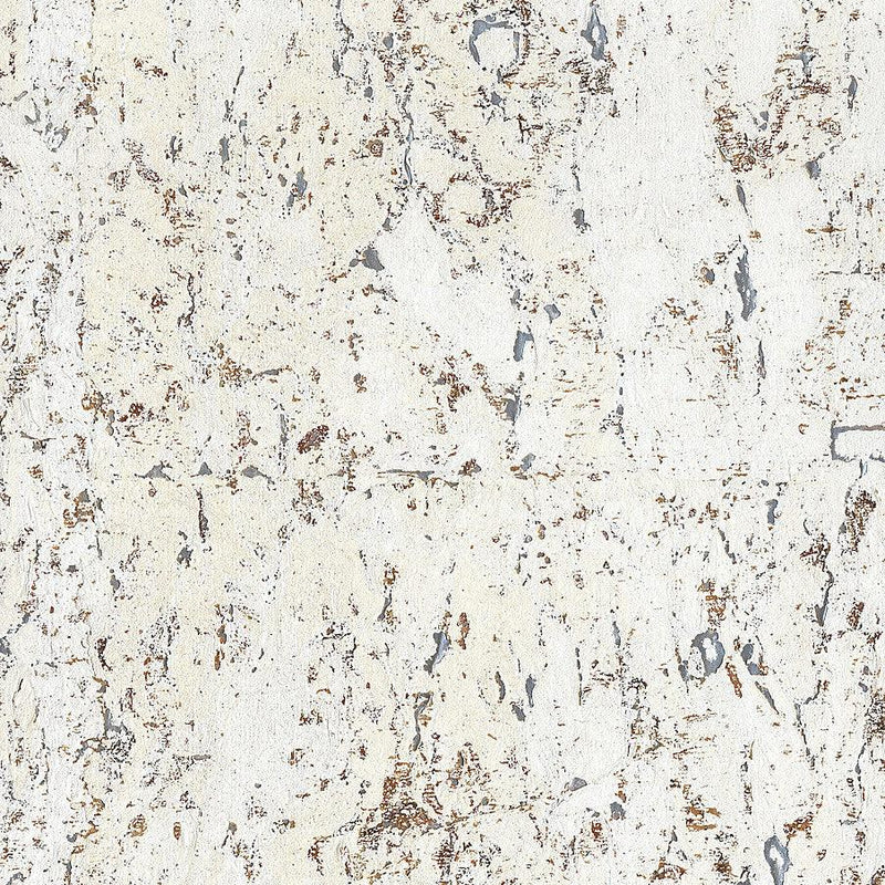 Wallpaper Cork Wallpaper Sample // White & Black 8 x 10 