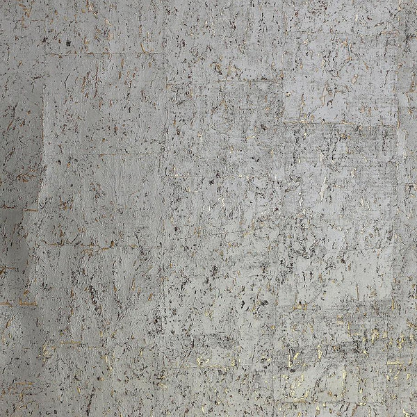 Wallpaper Cork Wallpaper // Warm Silver 