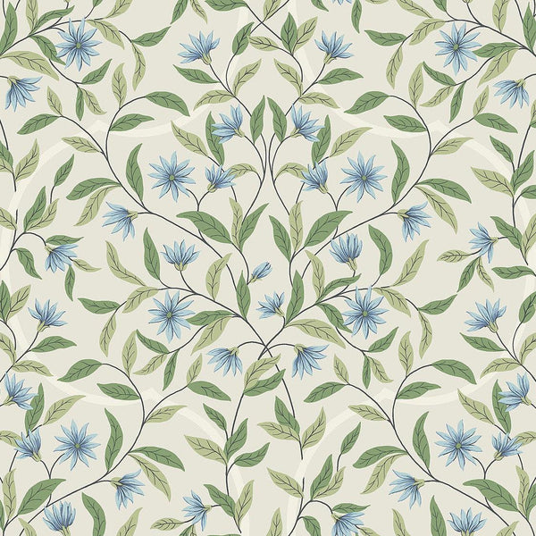 Wallpaper Cornflower Wallpaper // Jasmine 