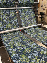 Wallpaper Cornflower Wallpaper // Purple & Green 