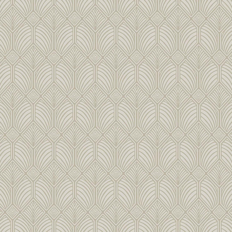 Wallpaper Craftsman Wallpaper Sample // Taupe 8 x 10 