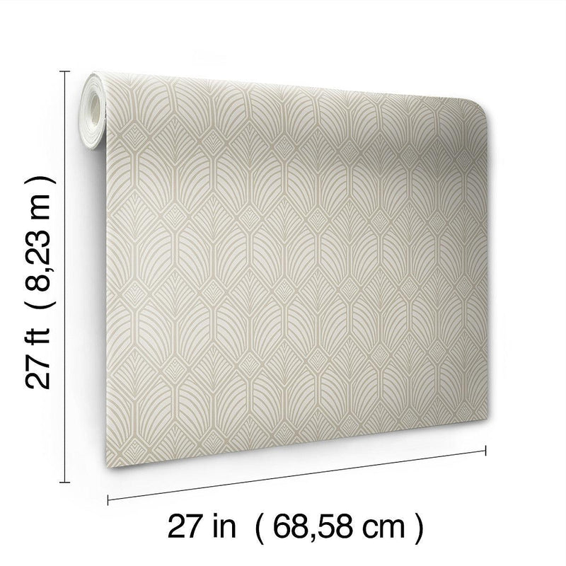 Wallpaper Craftsman Wallpaper // Taupe 