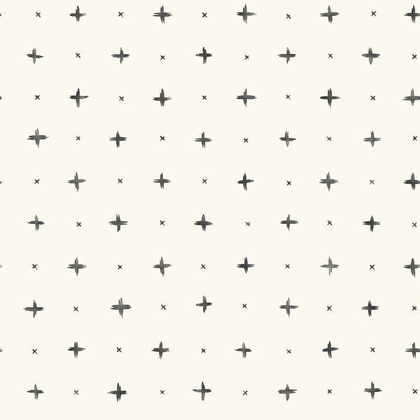 Wallpaper Cross Stitch Wallpaper // Black 