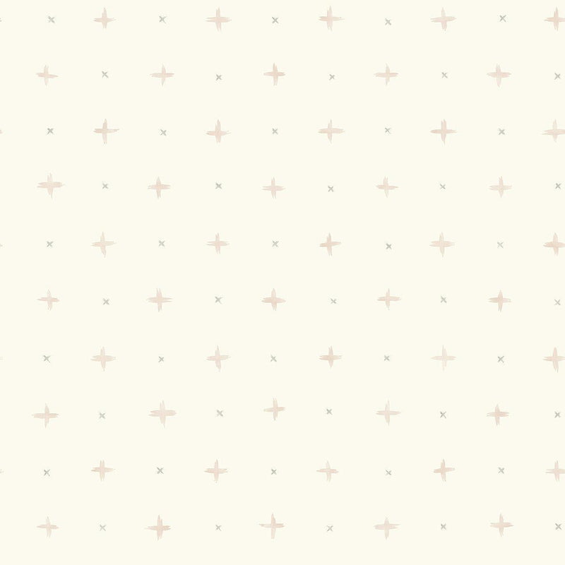 Wallpaper Cross Stitch Wallpaper Sample // Pink 8 x 10 