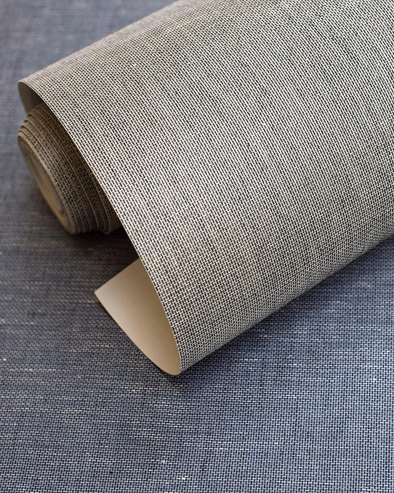 Wallpaper Crosshatch String Wallpaper // Black & Grey 