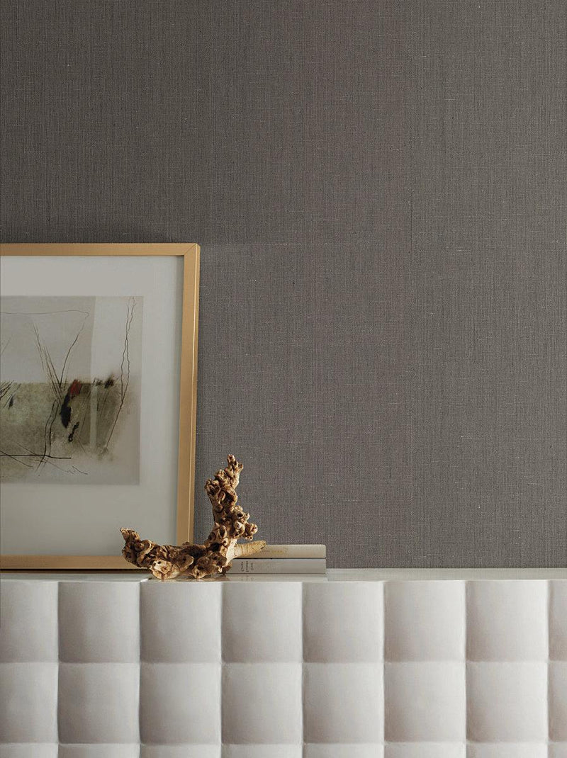 Wallpaper Crosshatch String Wallpaper // Black & Grey 