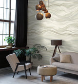 Wallpaper Currents Wall Mural // Neutral 