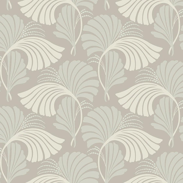 Wallpaper Dancing Leaves Wallpaper // Neutral 