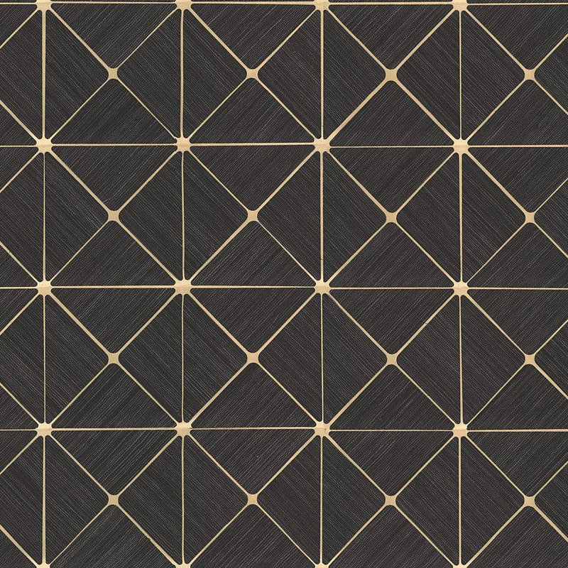 Wallpaper Dazzling Diamond Sisal Grasscloth Wallpaper Sample // Gold 8 x 10 
