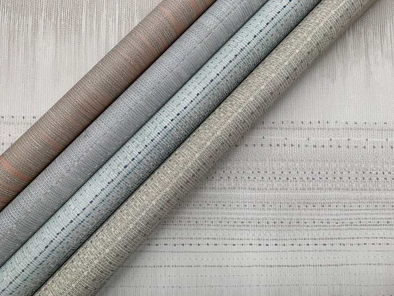 Wallpaper Desert Textile Wallpaper // Grey 
