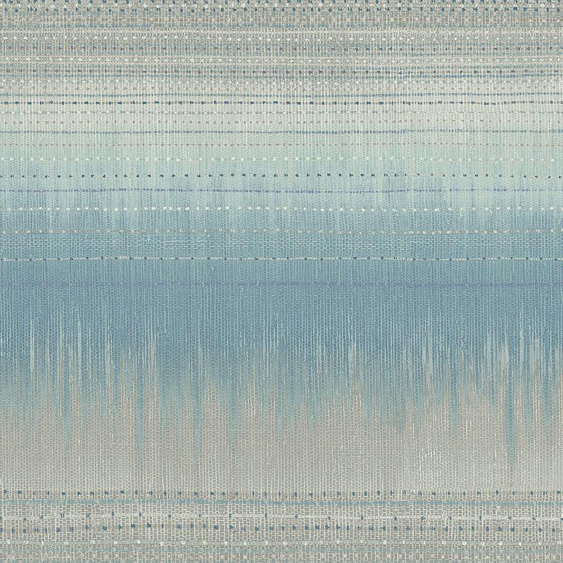 Wallpaper Desert Textile Wallpaper Sample // Blue 8 x 10 