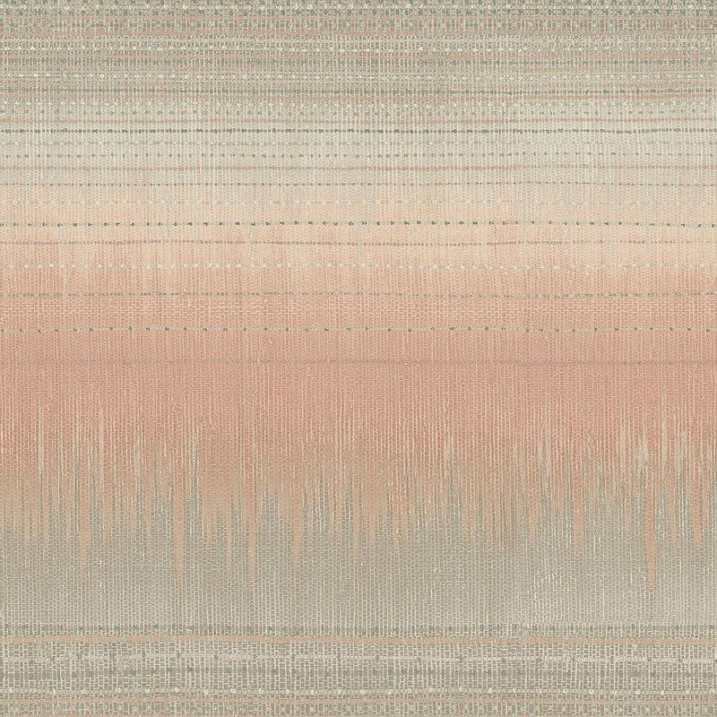 Wallpaper Desert Textile Wallpaper Sample // Pink 8 x 10 