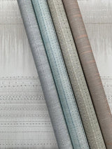 Wallpaper Desert Textile Wallpaper // White 