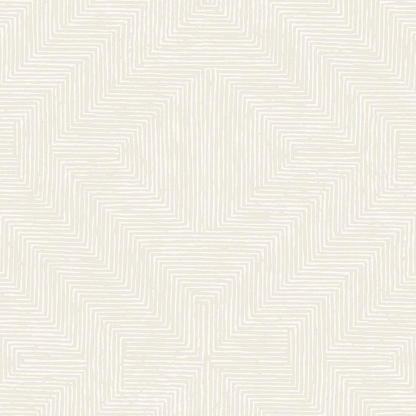 Wallpaper Diamond Channel Wallpaper // Light Grey 