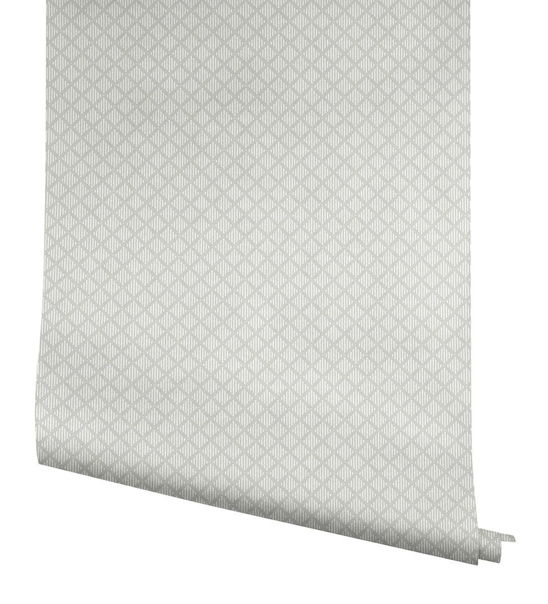 Wallpaper Diamond Gate Wallpaper // Grey 