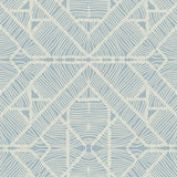 Wallpaper Diamond Macrame Wallpaper // Blue 