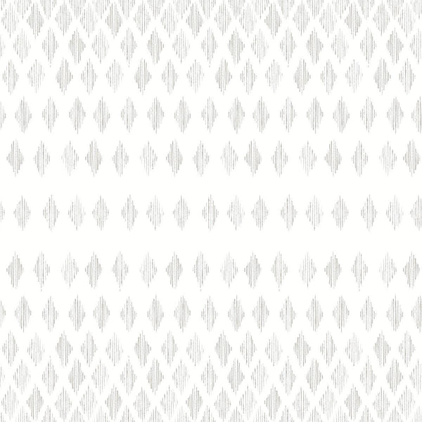 Wallpaper Diamond Ombre Wallpaper // Linen & White 