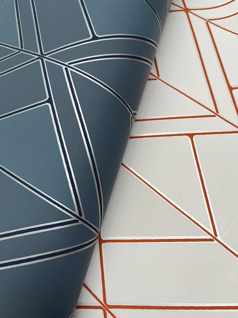 Wallpaper Diamond Shadow Wallpaper // Orange 