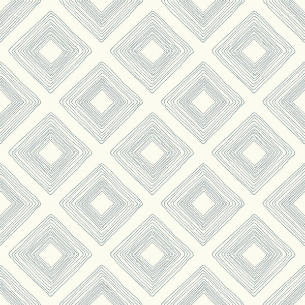 Wallpaper Diamond Sketch Wallpaper // Eggshell 