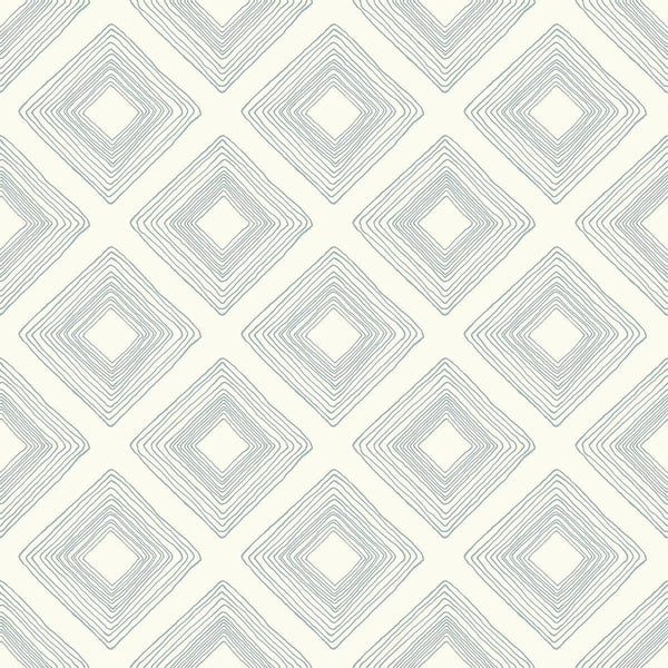 Wallpaper Diamond Sketch Wallpaper // Eggshell 