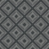 Wallpaper Diamond Sketch Wallpaper // White & Black 