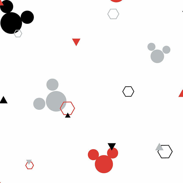 Wallpaper Disney Minnie Mouse Dots Wallpaper // Red & Black 
