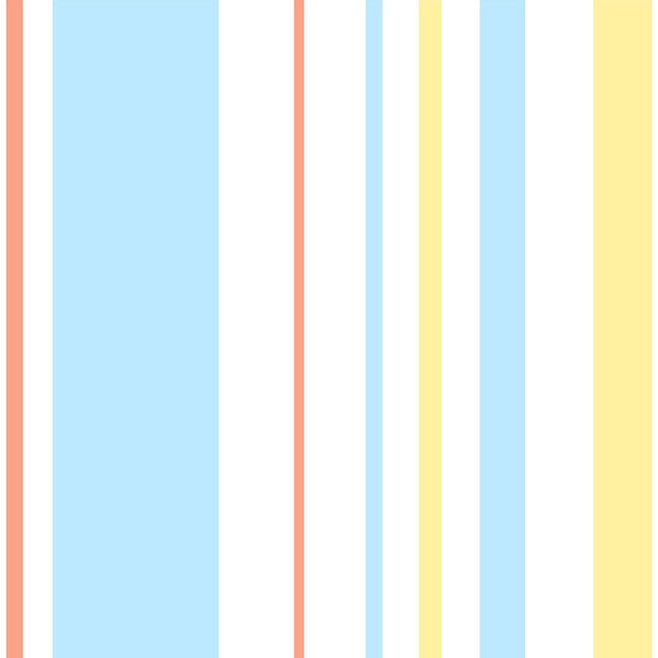 Wallpaper Disney & Pixar Toy Story 4 Owens Stripe Wallpaper // Blue & Orange 