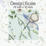 Wallpaper Dream Blossom Wallpaper // Light Blue 