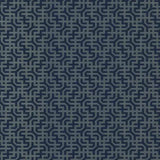 Wallpaper Dynastic Lattice Wallpaper // Navy 