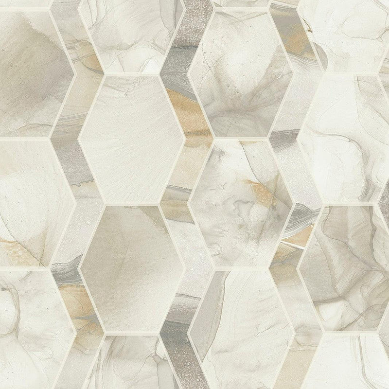 Wallpaper Earthbound Wallpaper Sample // Cream & Grey 8 x 10 