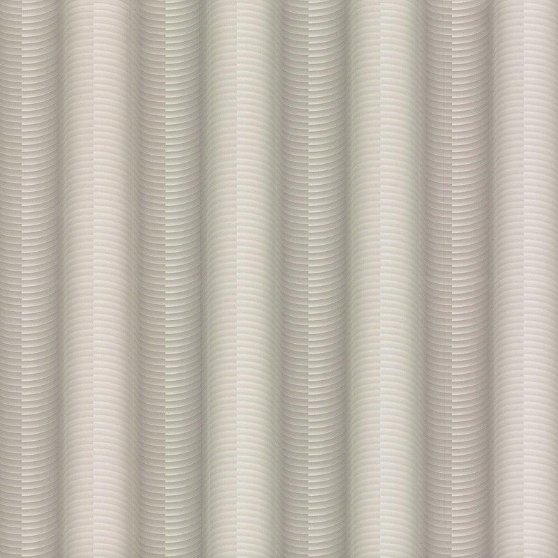 Wallpaper Ebb & Flow Wallpaper // Grey Metallic 