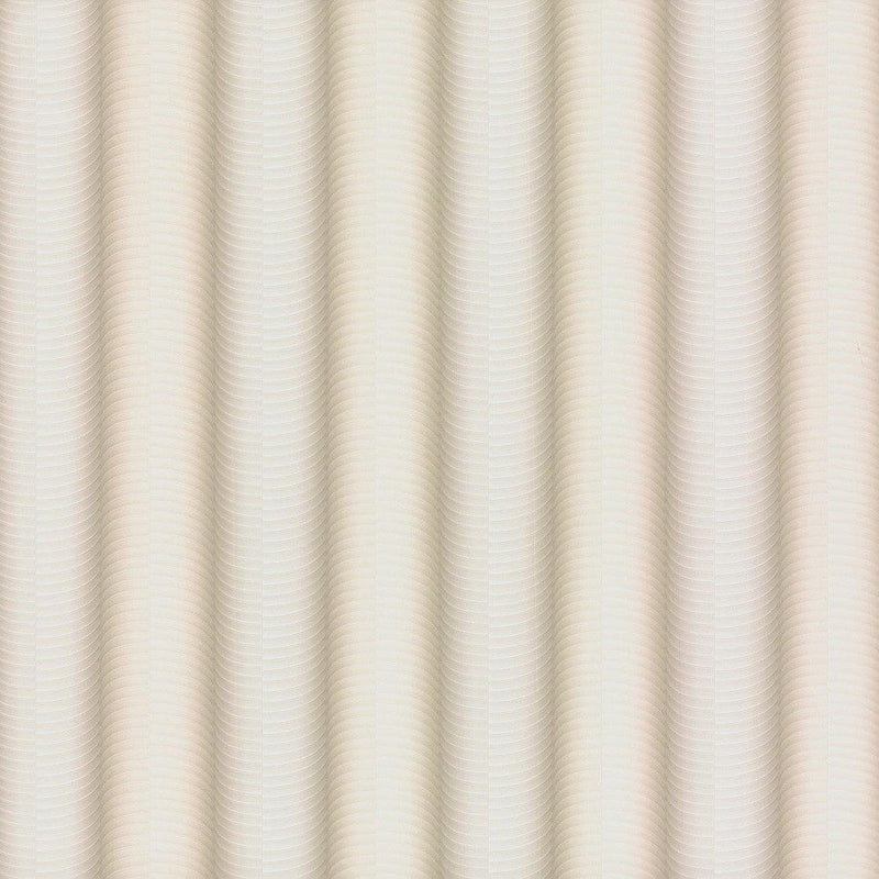 Wallpaper Ebb & Flow Wallpaper Sample // Beige Metallic 8 x 10 