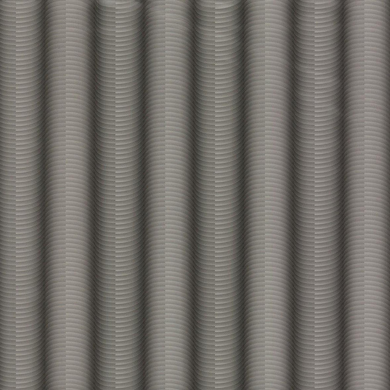 Wallpaper Ebb & Flow Wallpaper Sample // Charcoal Metallic 8 x 10 
